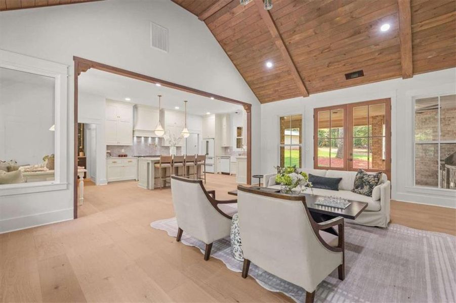 Furnished interior view inside a new home in , Carrollton (Image 15).