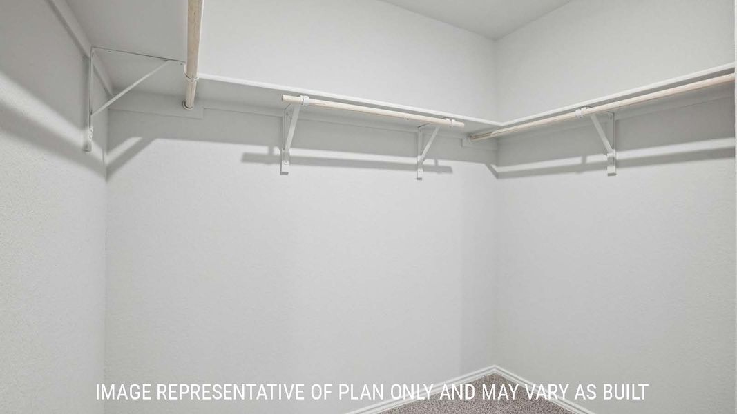 Spacious, unfurnished interior of a new home in The Villages at Schwertner Ranch, Jarrell (Image 19).