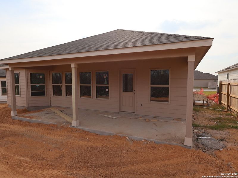 In-progress construction of a new home in Greenspoint Heights, Seguin, TX (Image 36).