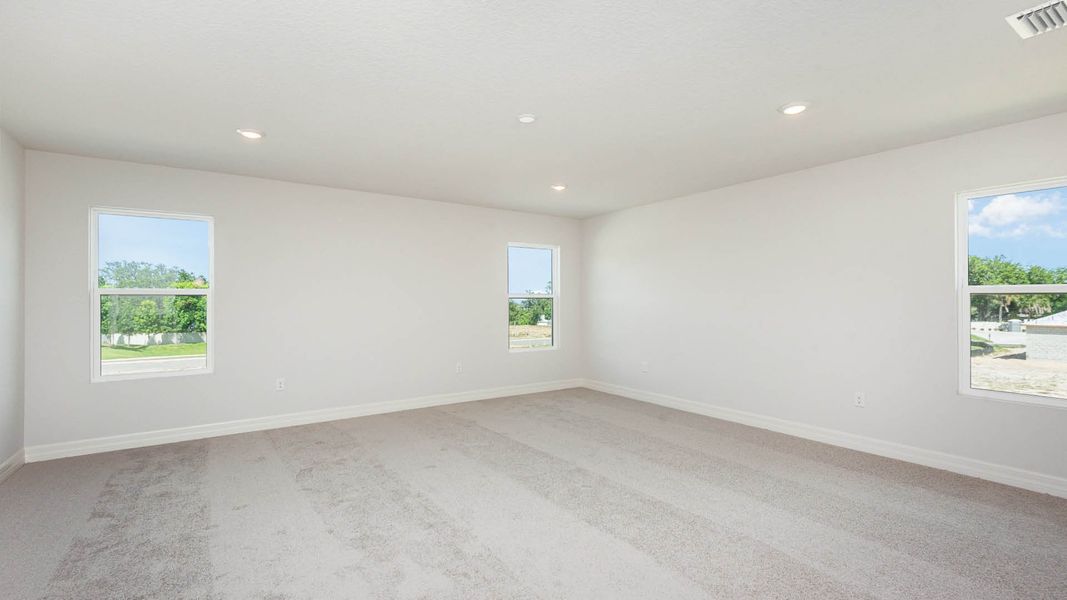 Representative unfurnished interior of a home built from the Jordyn II by D.R. Horton in Riverwalk of Cocoa, Cocoa (Image 17).