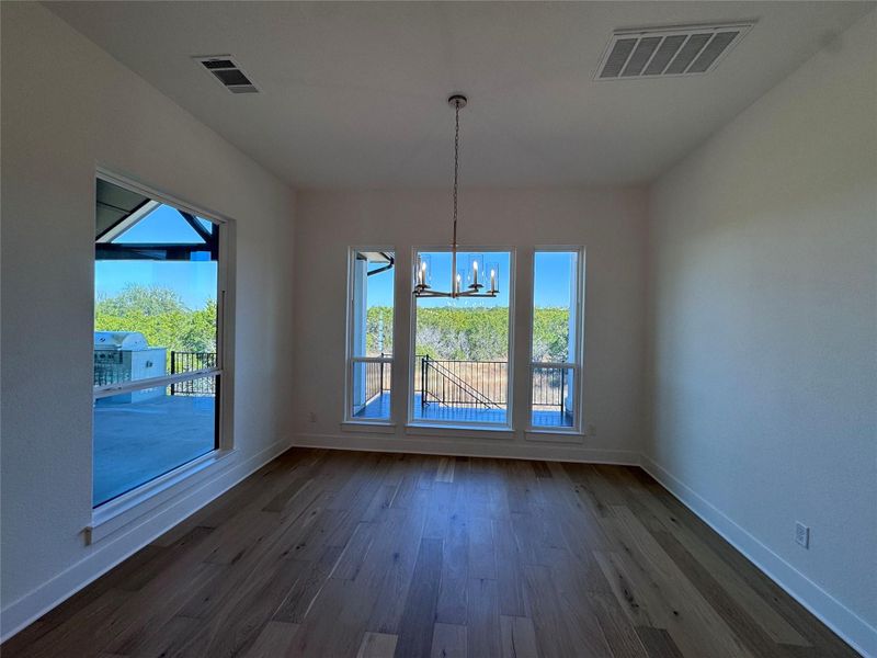 Spacious, unfurnished interior of a new home in ClearWater Ranch, Liberty Hill (Image 27).