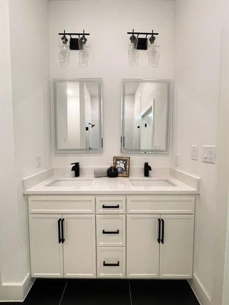 Furnished interior view inside a new home in , Fort Worth (Image 9). Furnished interior view inside a new home in , Fort Worth (Image 9).