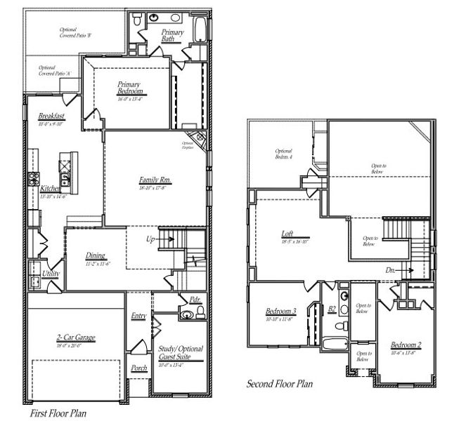 2D floor plan layout of this home in Briarwood Crossing, Rosenberg, TX (Image 5). 2D floor plan layout of this home in Briarwood Crossing, Rosenberg, TX (Image 5).