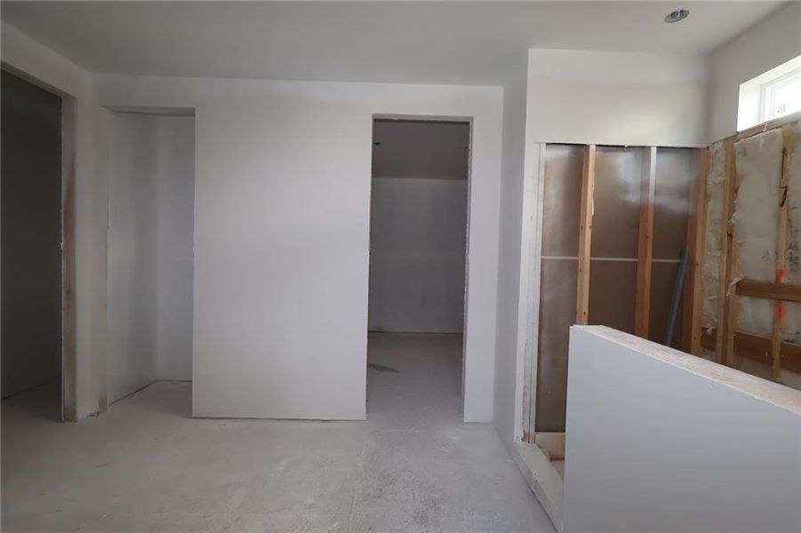 In-progress construction of a new home in Havencroft, Woodstock, GA (Image 12).