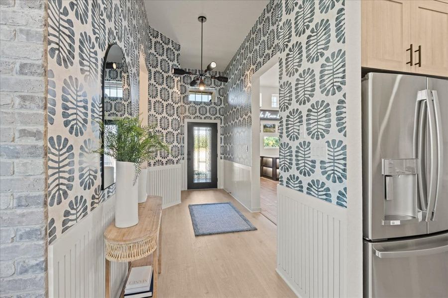 Furnished interior view inside a new home in Stream Waters, Seguin (Image 23).