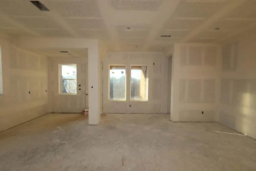 In-progress construction of a new home in Riceland 50’ Front Load Homesites, Mont Belvieu, TX (Image 6).