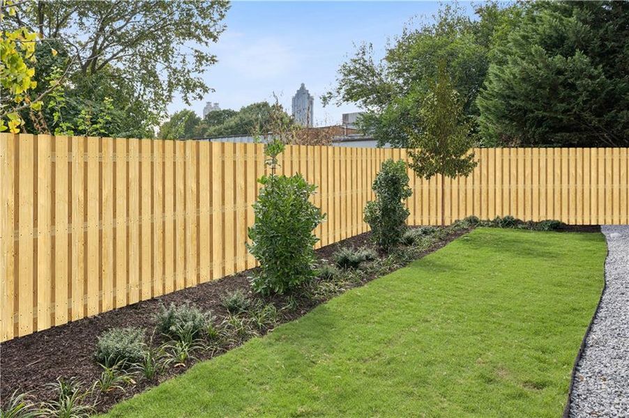 Exterior details and patio area of a home in , Atlanta (Image 26).