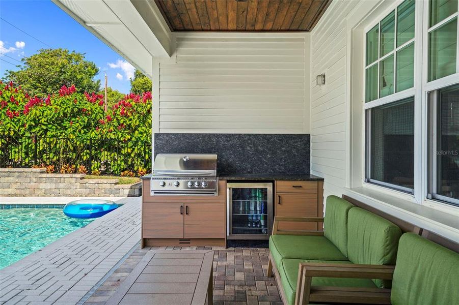 Exterior details and patio area of a home in , Lakeland (Image 3). Exterior details and patio area of a home in , Lakeland (Image 3).