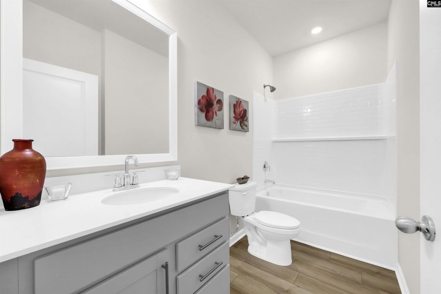 Furnished interior view inside a new home in Blythewood Farms, Blythewood (Image 22). Furnished interior view inside a new home in Blythewood Farms, Blythewood (Image 22).