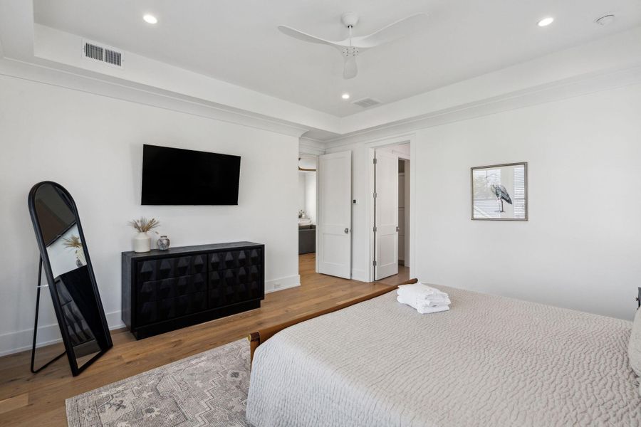 Furnished interior view inside a new home in , Isle Of Palms (Image 18).