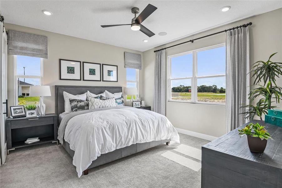 Furnished interior view inside a new home in Seasons at Scenic Terrace, Lake Hamilton (Image 4). Furnished interior view inside a new home in Seasons at Scenic Terrace, Lake Hamilton (Image 4).