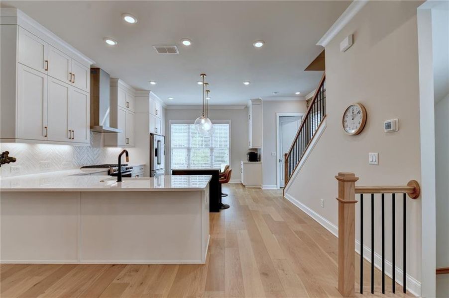Furnished interior view inside a new home in , Alpharetta (Image 18).