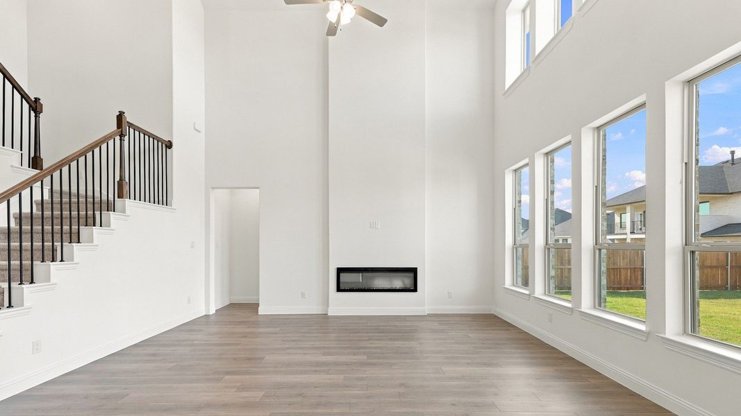 Furnished interior view inside a new home in Green Meadows Classic, Celina (Image 42).