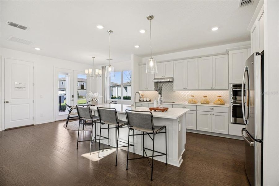 Furnished interior view inside a new home in Northlake Classical, Winter Garden (Image 13). Furnished interior view inside a new home in Northlake Classical, Winter Garden (Image 13).
