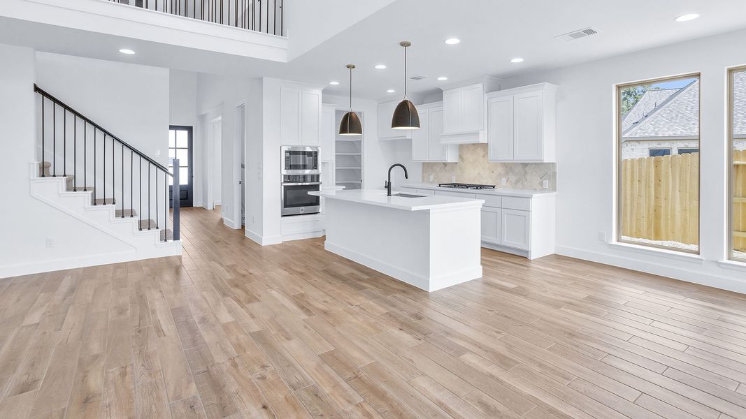 Furnished interior view inside a new home in Audubon, Magnolia (Image 4).