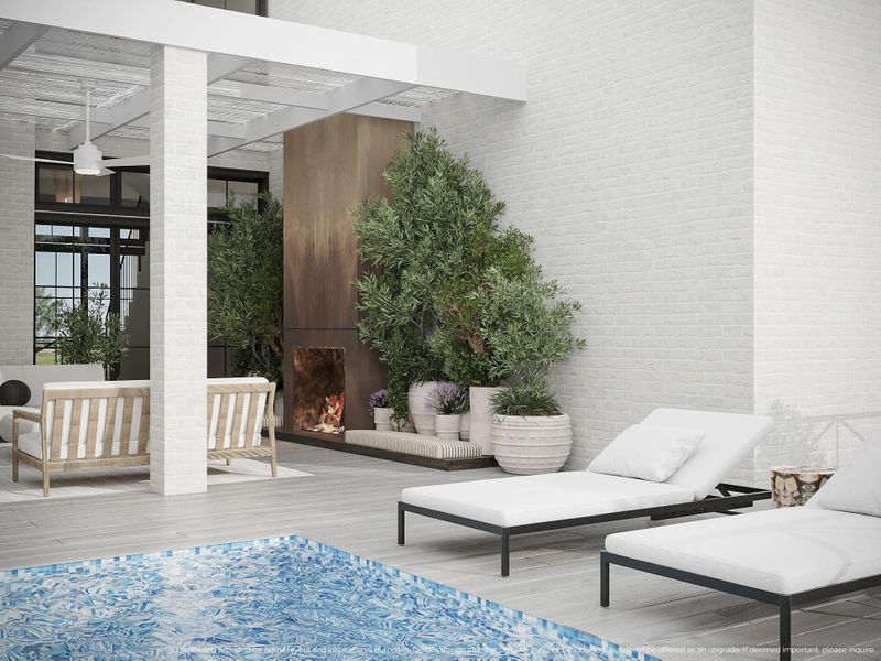 Exterior details and patio area of a home in , Charleston (Image 23).