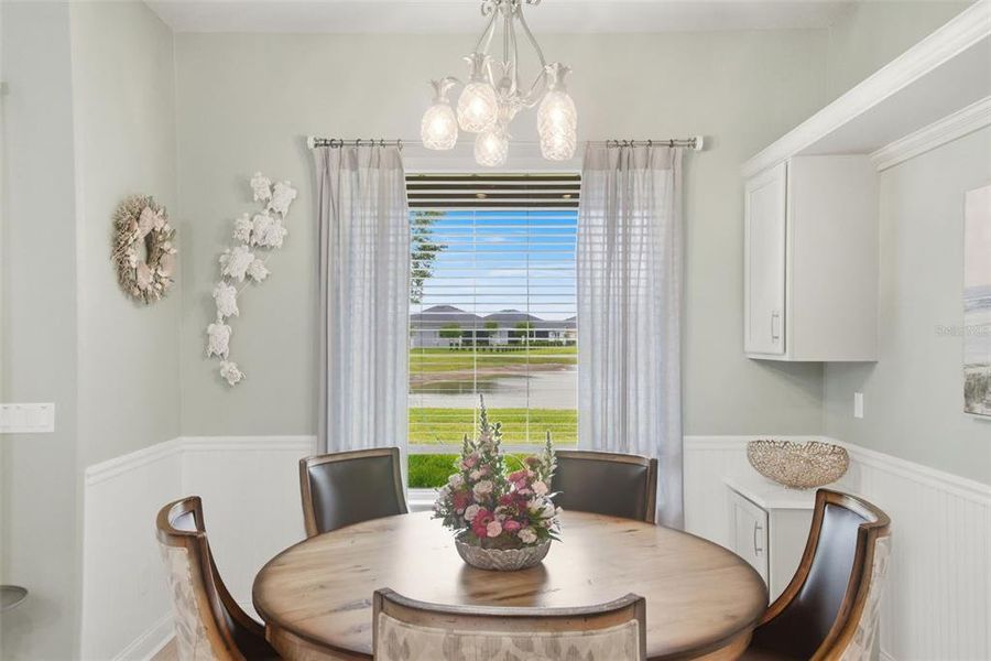 Furnished interior view inside a new home in , Deland (Image 37).