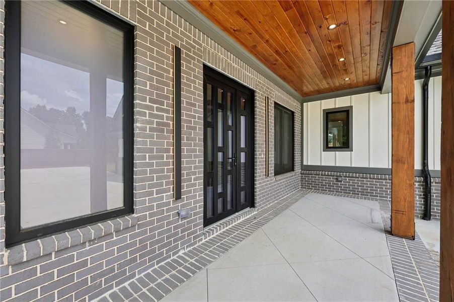 Exterior details and patio area of a home in , Cumming (Image 58). Exterior details and patio area of a home in , Cumming (Image 58).