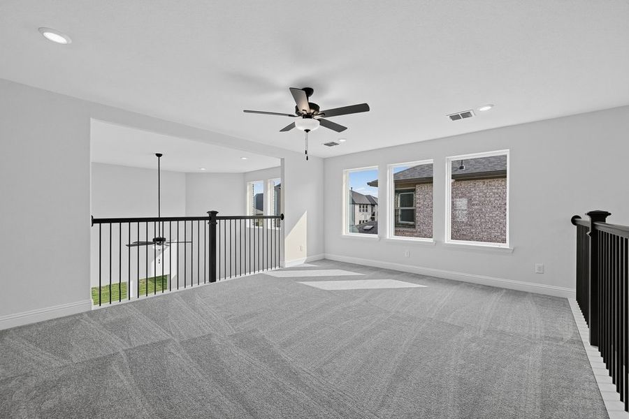 Spacious, unfurnished interior of a new home in The Ridge at Northlake, Northlake (Image 28).