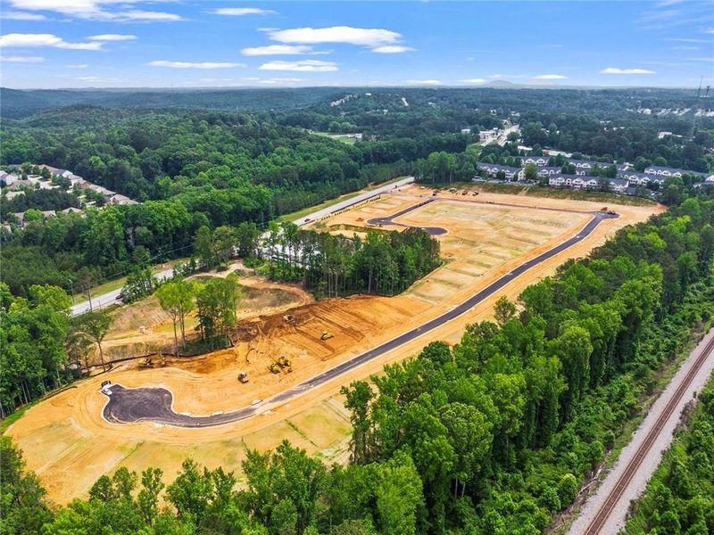 Site preparation for new homesites in Sage Woods, Dallas (Image 5). Site preparation for new homesites in Sage Woods, Dallas (Image 5).