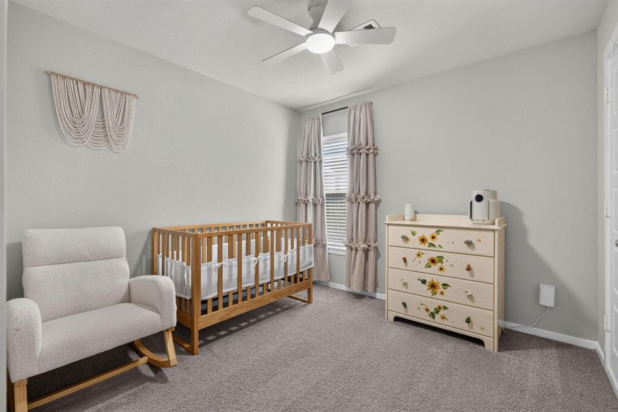 Furnished interior view inside a new home in Caney Mills, Conroe (Image 7).