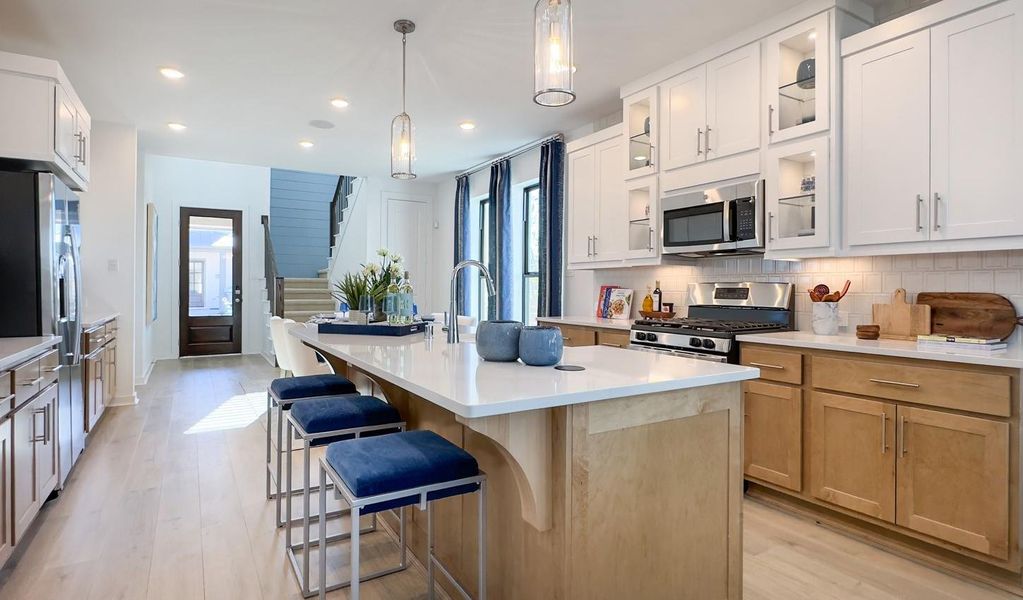 Furnished interior view inside a new home in Indigo, Richmond (Image 7).