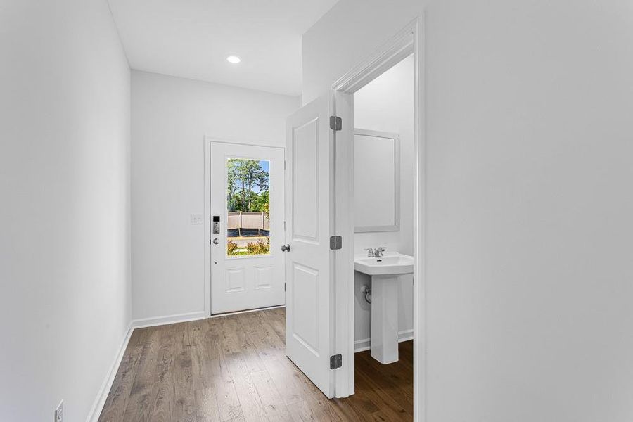 Furnished interior view inside a new home in Heritage River, Euharlee (Image 30).