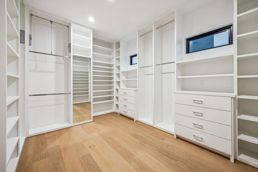 Just one view of the Primary Closet.