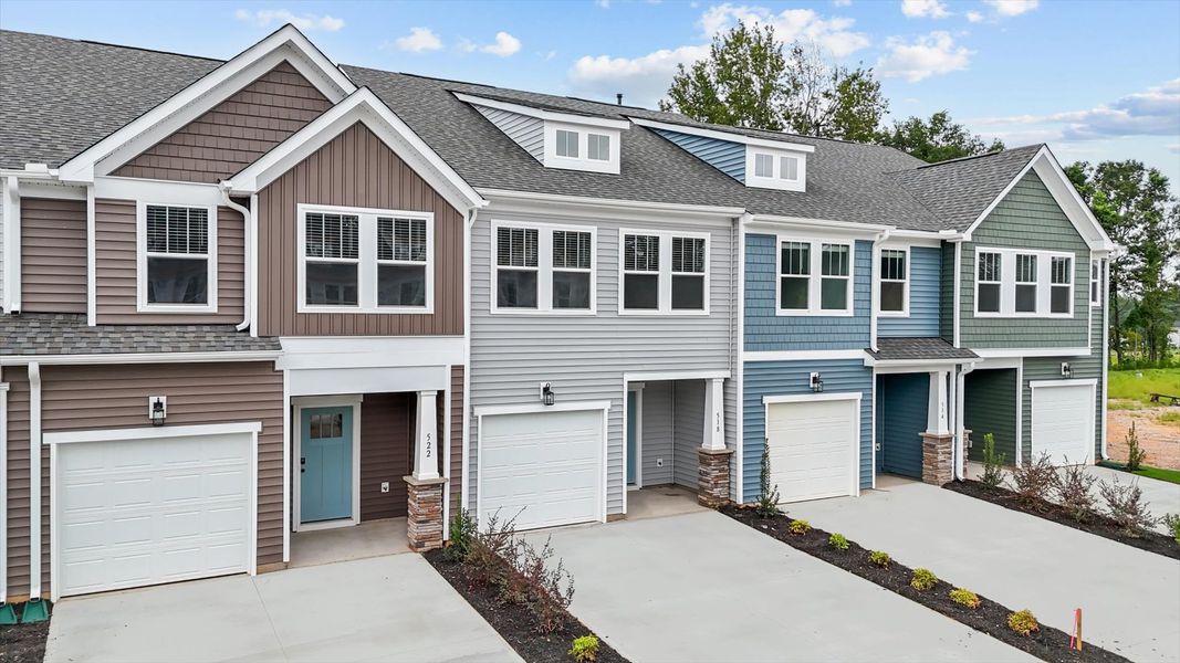 Elegant finishes and modern features in this proven DRB Homes design near vibrant downtown life