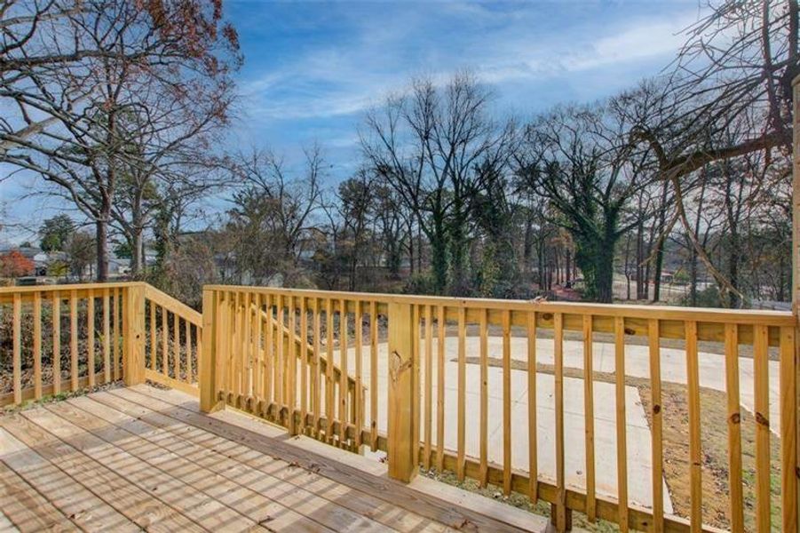 Exterior details and patio area of a home in , Atlanta (Image 20).