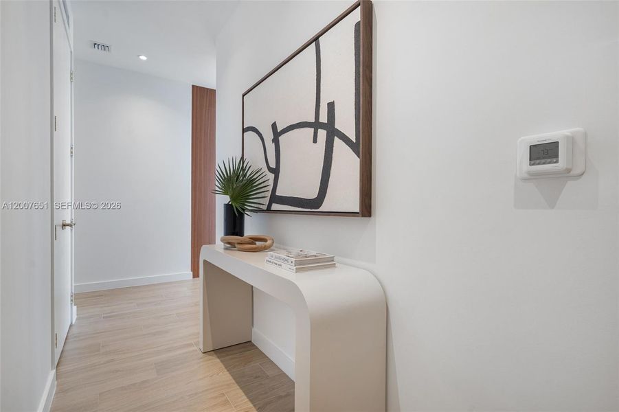 Furnished interior view inside a new home in , Miami (Image 36).