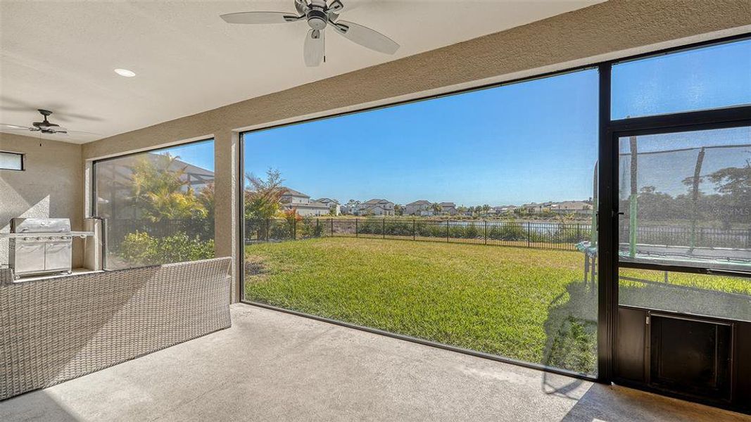 Exterior details and patio area of a home in , Sarasota (Image 23).