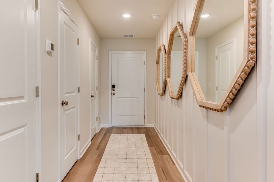 Representative furnished interior of a home built from the Frazier by Stanley Martin Homes in Essence at Bent Creek Village, Thomson (Image 101). Representative furnished interior of a home built from the Frazier by Stanley Martin Homes in Essence at Bent Creek Village, Thomson (Image 101).