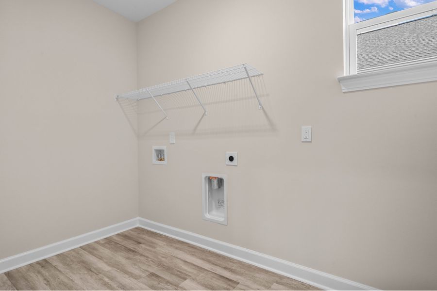 Representative unfurnished interior of a home built from the The Jasmine by Chesapeake Homes in Terrapin, Leland (Image 28).
