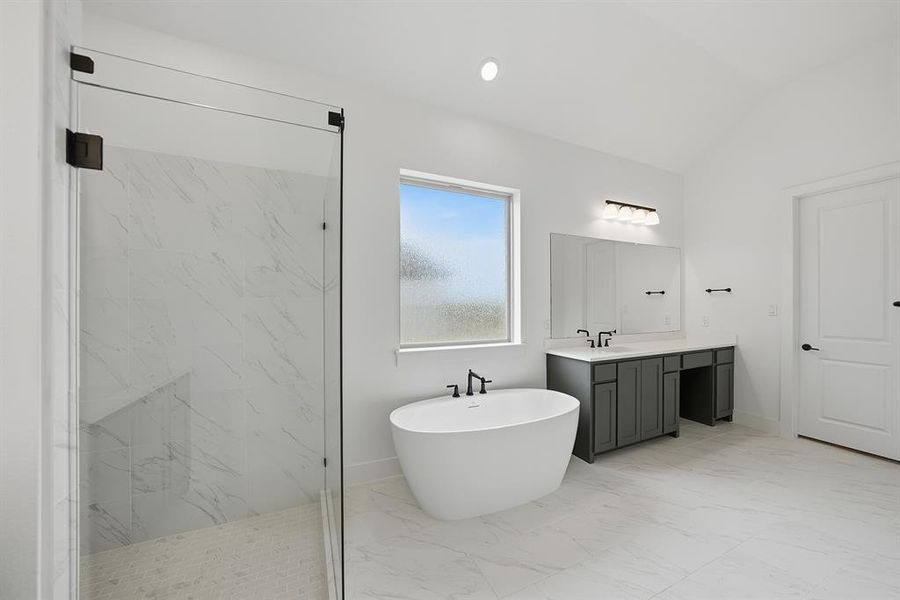 Furnished interior view inside a new home in Quail Hollow, Rockwall (Image 16).