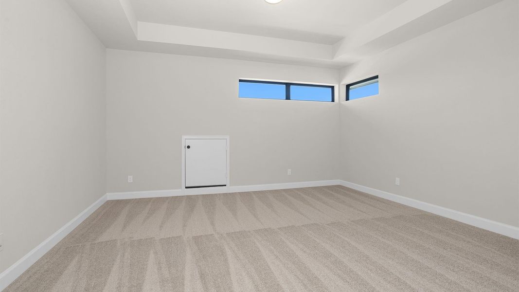 Spacious, unfurnished interior of a new home in Grange, Katy (Image 22).
