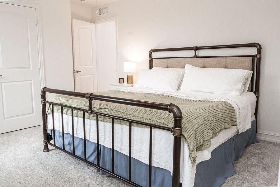 Furnished interior view inside a new home in Pecan Square, Northlake (Image 17).