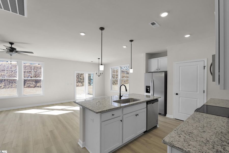 Furnished interior view inside a new home in Lynbrook, Boiling Springs (Image 8). Furnished interior view inside a new home in Lynbrook, Boiling Springs (Image 8).