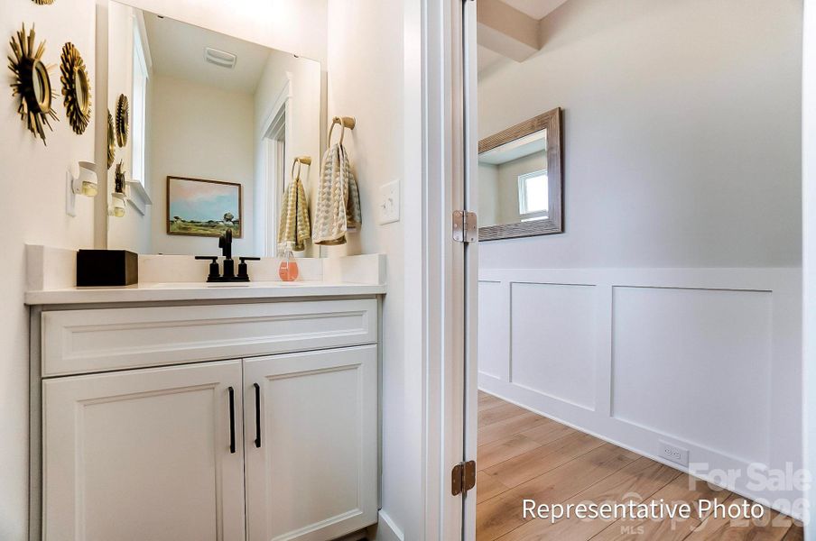 Furnished interior view inside a new home in Caldwell Forest, Charlotte (Image 19).