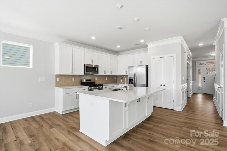 Furnished interior view inside a new home in Grier Meadows, Charlotte (Image 5).