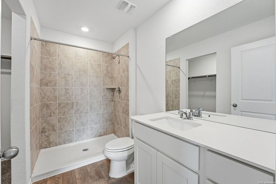 Furnished interior view inside a new home in Blue Ridge Ranch, San Antonio (Image 9).