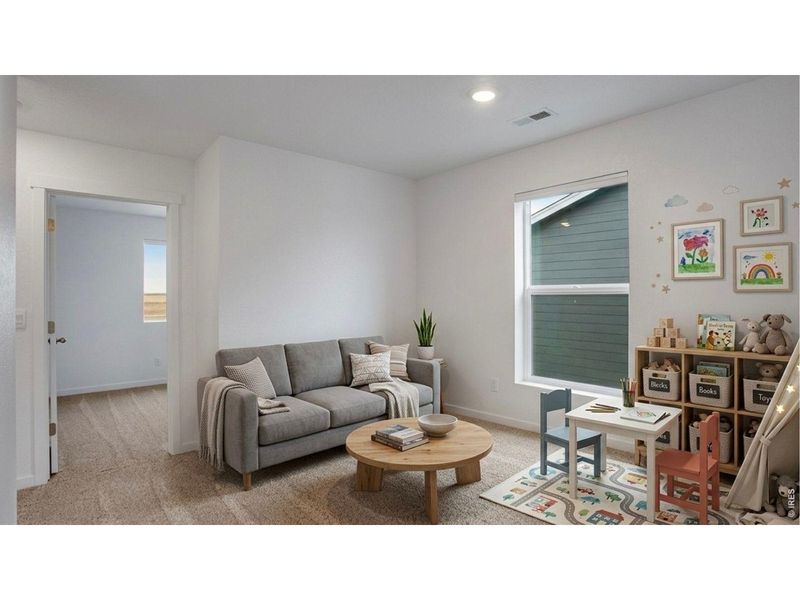 Furnished interior view inside a new home in Tailholt, Severance (Image 3).