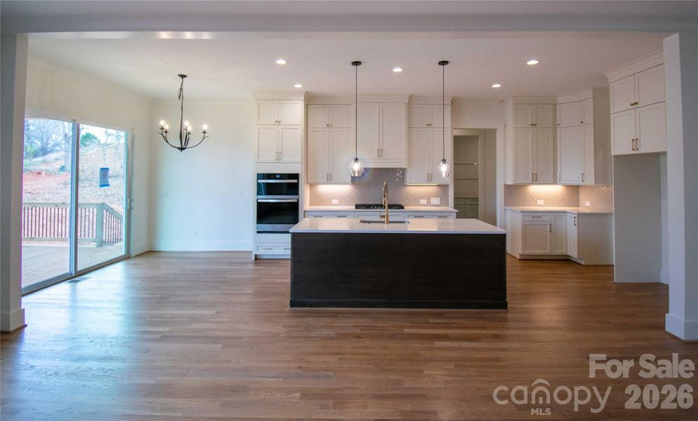 Furnished interior view inside a new home in , Hickory (Image 12).