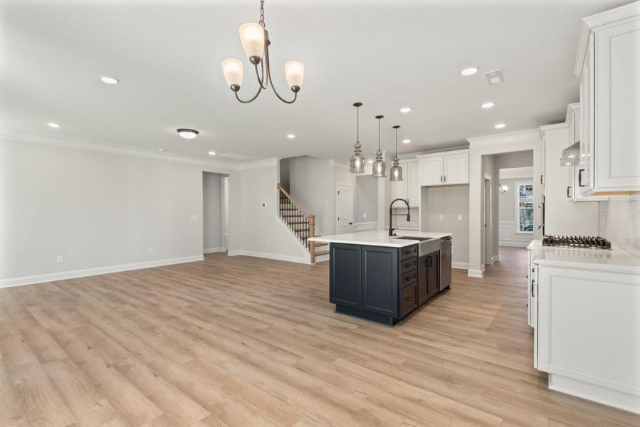 Furnished interior view inside a new home in Wexford, Elon (Image 12). Furnished interior view inside a new home in Wexford, Elon (Image 12).