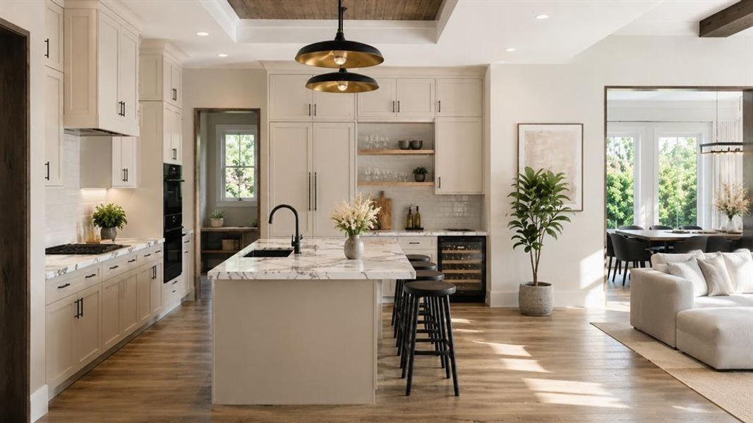 Furnished interior view inside a new home in , Winter Garden (Image 4).