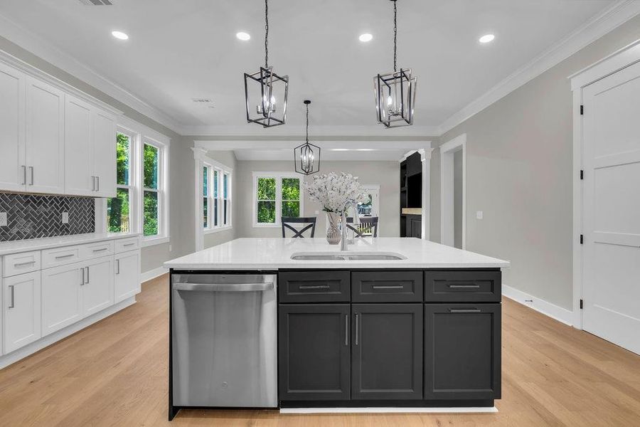 Furnished interior view inside a new home in , Marietta (Image 14).