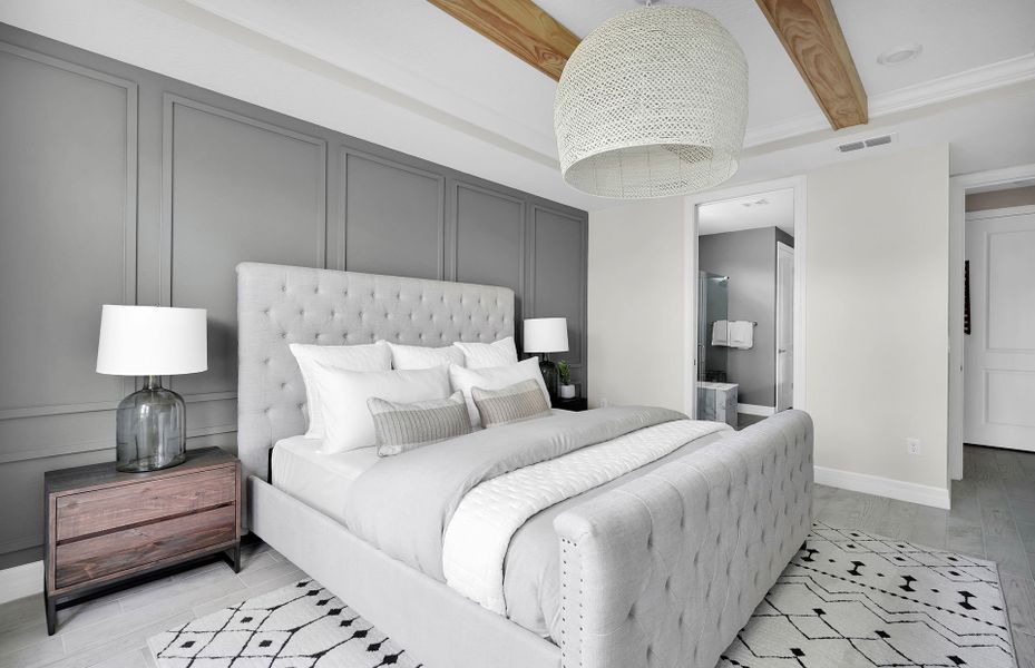 Representative furnished interior of a home built from the Palmary by Pulte Homes in Lakeview Estates, Palm Coast (Image 12).