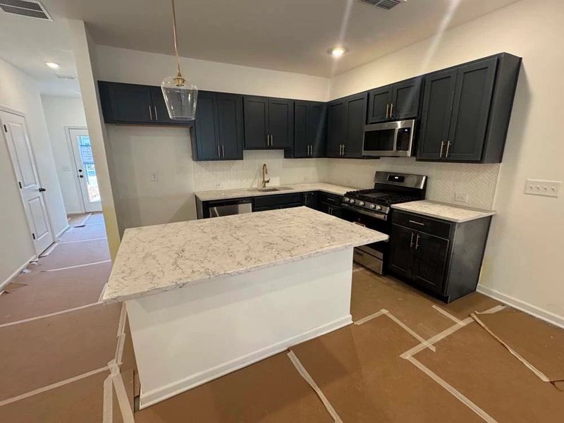 Kitchen featuring Luxe Collection Finishes Construction Progress