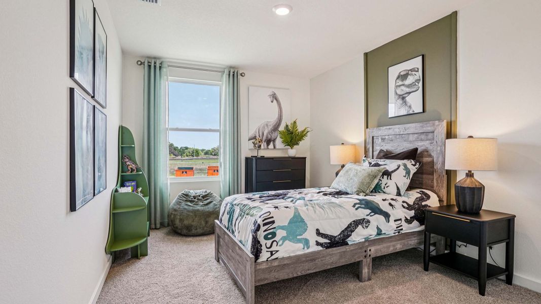 Representative furnished interior of a home built from the Elston by D.R. Horton in Tartan Farms at Winding Oaks, Ocala (Image 29).