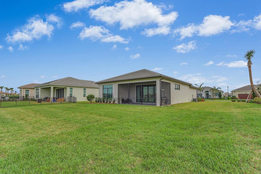Exterior details and patio area of a home in , Port St. Lucie (Image 22). Exterior details and patio area of a home in , Port St. Lucie (Image 22).